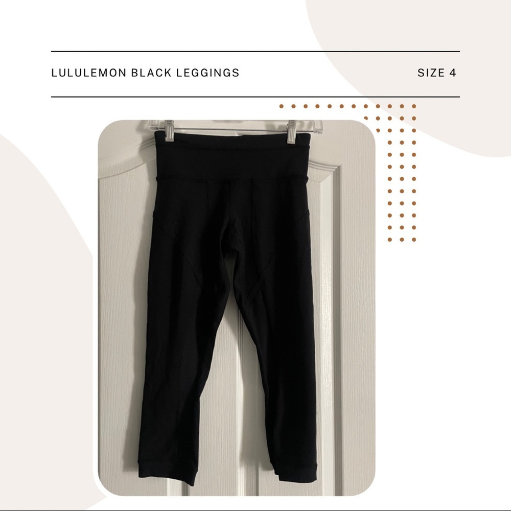 Lululemon Black Leggings
